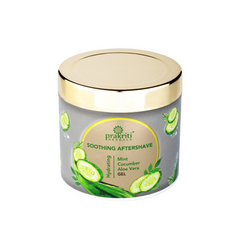 Prakriti Herbals Soothing Aftershave Mint Cucumber Aloe Vera Gel 220gm