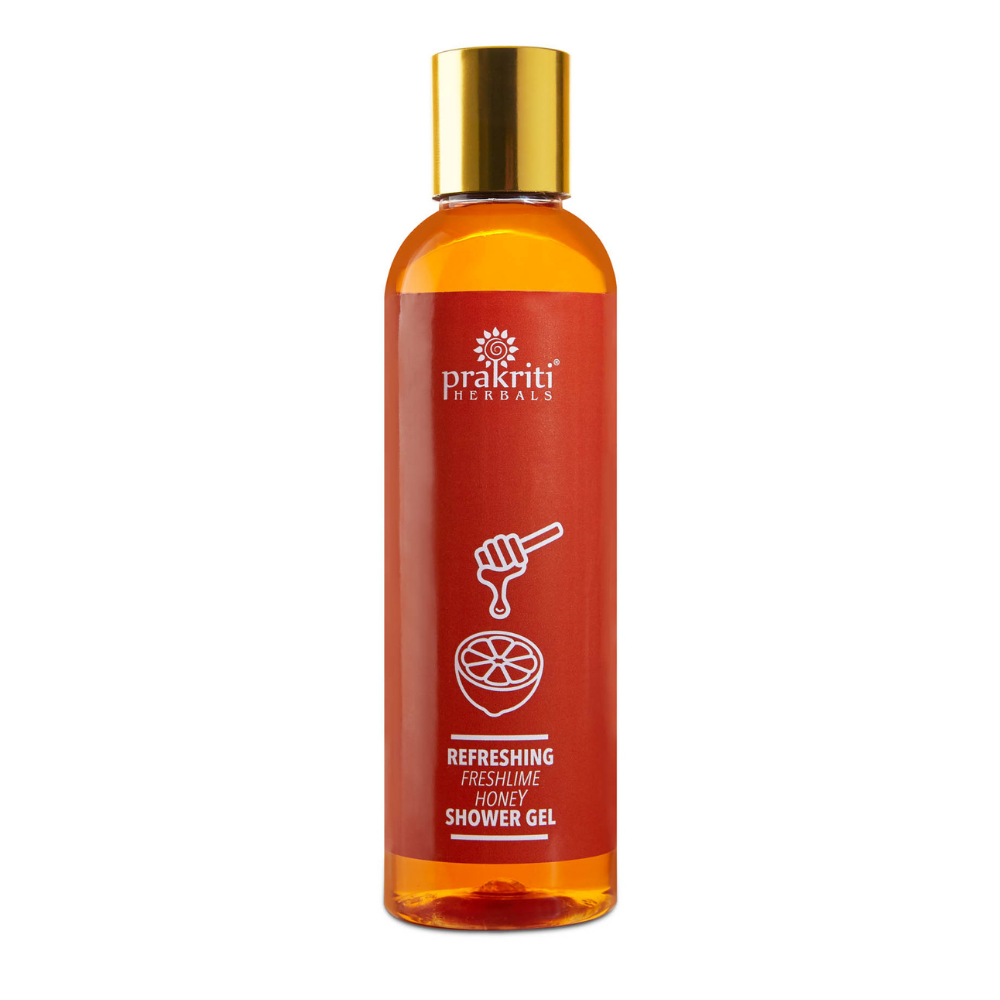Prakriti Herbals Refreshing Freshlime Honey Shower Gel 120ML