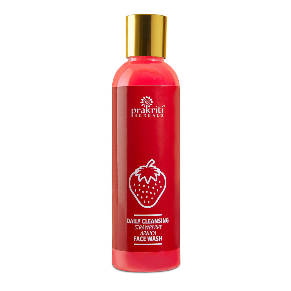 Prakriti Herbals Daily Cleansing Strawberry Arnica Face Wash 200ML