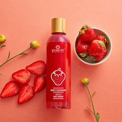 Prakriti Herbals Daily Cleansing Strawberry Arnica Face Wash 120ML