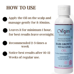 Vigini Natural Redensyl Hair Growth Vitalizer Oil 100ml