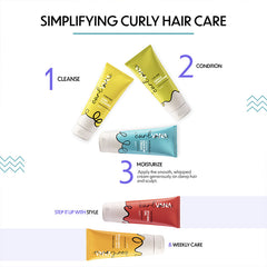 Curlvana Curl Styling Leave-in Cream No-Residue Soft Hold 200ml