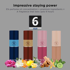 Fragrance & Beyond Body Deodorant for Men & Women (Pack of 4) - 200ml Each | Blaze, Dapper, Dazzle, Champagne