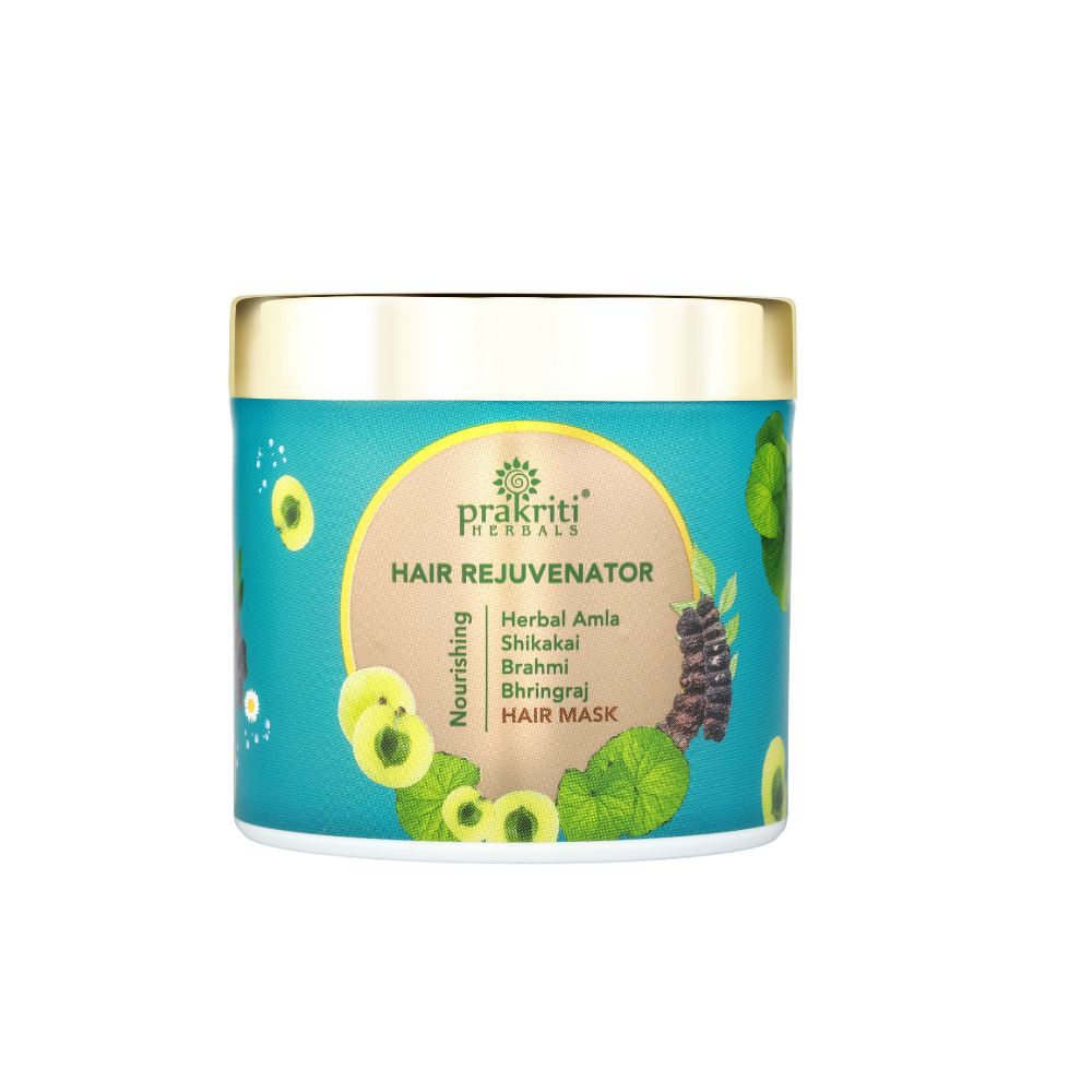 Prakriti Herbals Hair Rejuvenator Amla Shikakai Brahmi Bhringraj Hair Mask 150gm