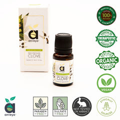 Anveya Clove Essential Oil 15ml - Glow By Tressmart