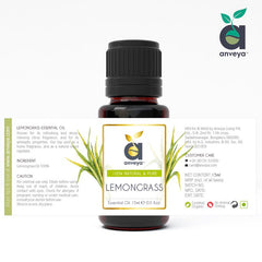 Anveya Lemongrass Essential Oil 15ml