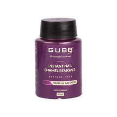 GUBB Nail Paint Remover Acetone Free, Vanilla Lavender Aroma 80ml