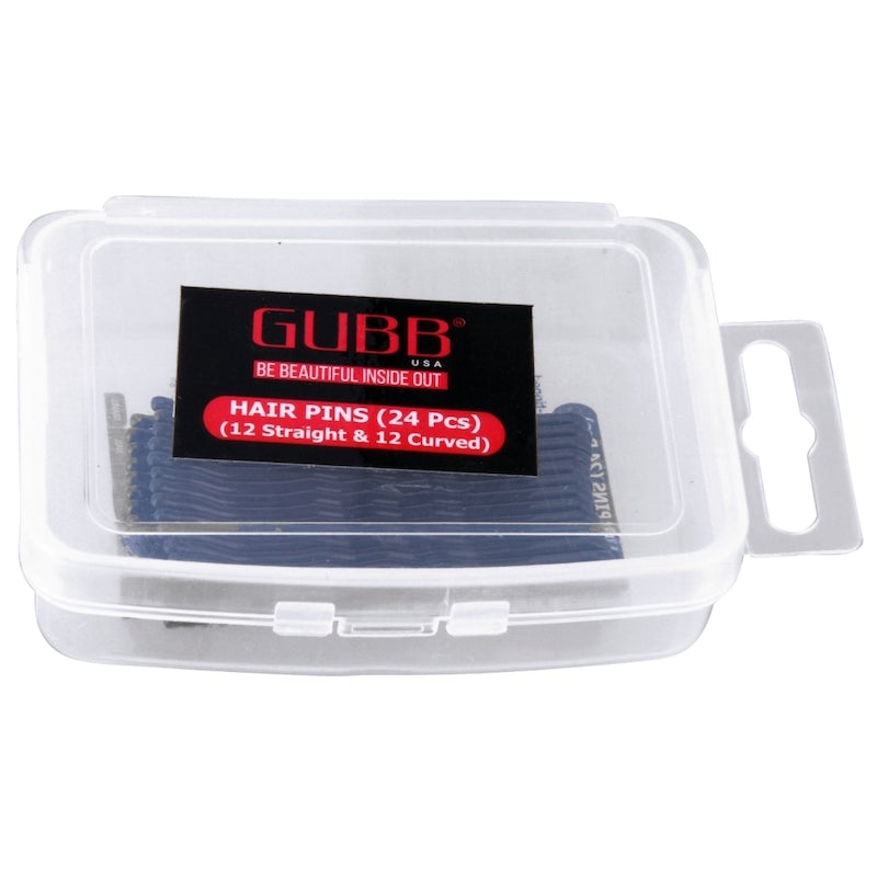 GUBB Hair Pins (12 Straight & 12 Curved)