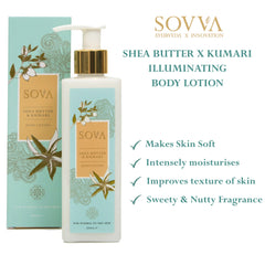 Sovva Shea Butter X Kumari Illuminating Body Lotion For Normal To Dry Skin 240ml