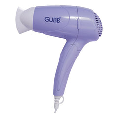 GUBB Foldable 1000 Watts Hair Dryer with Dual Heat Settings (GB-128) Purple