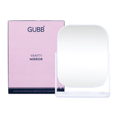 GUBB Vanity Mirror with Storage Tray - White