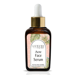 LUXURI Face Serum For Acne, Pimples, Blackheads & Open Pores with Vitamin C 20ml