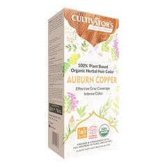 Cultivator's Organic Hair Colour | Without Chemical | Auburn Copper - 100g