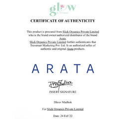 Arata Natural Anti-Aging Face Kit | All-Natural, Vegan & Cruelty-Free | Enhanced Nourishment For Improved Skin Elasticity 100ml