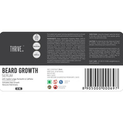ThriveCo Beard Growth Serum For Men With Award-Winning Ingredients 30ml