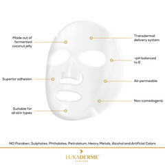 LuxaDerme Brightening - Bio Cellulose Face Sheet Mask