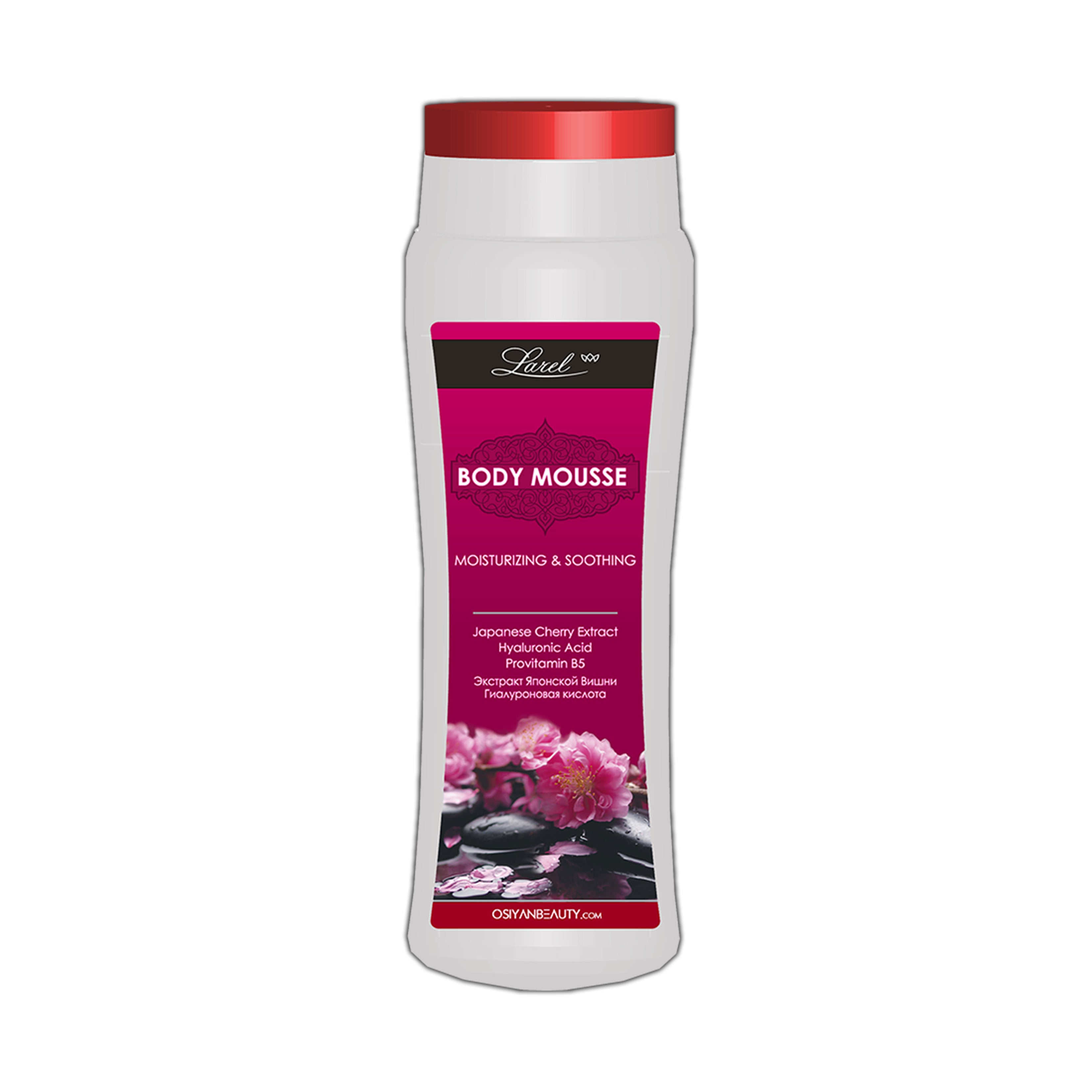 Larel Body Mousse With Japanese Cherry Extract (400 ml)