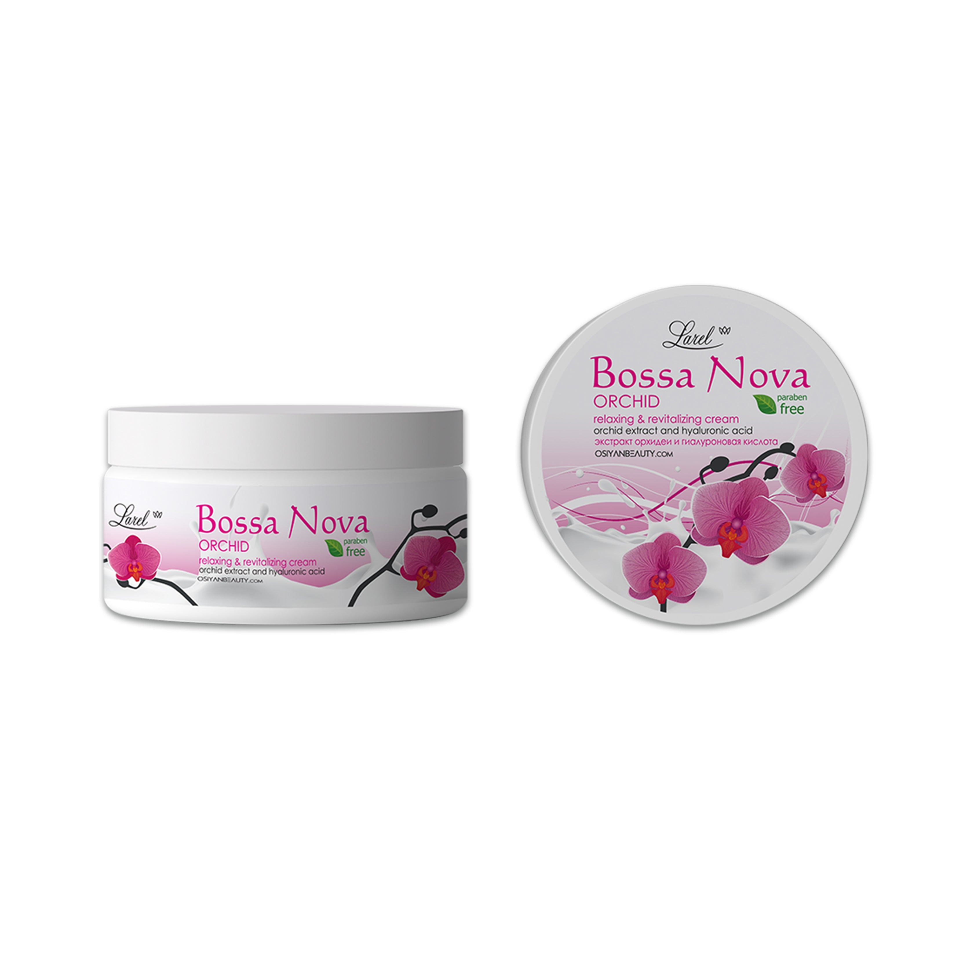 Larel BOSSA NOVA Face Cream Hyaluronic Acid And Orchid Extract (200 ml)