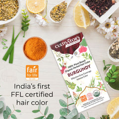 Cultivator's Organic Hair Colour | Without Chemical | Burgundy - 100g