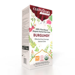 Cultivator's Organic Hair Colour | Without Chemical | Burgundy - 100g