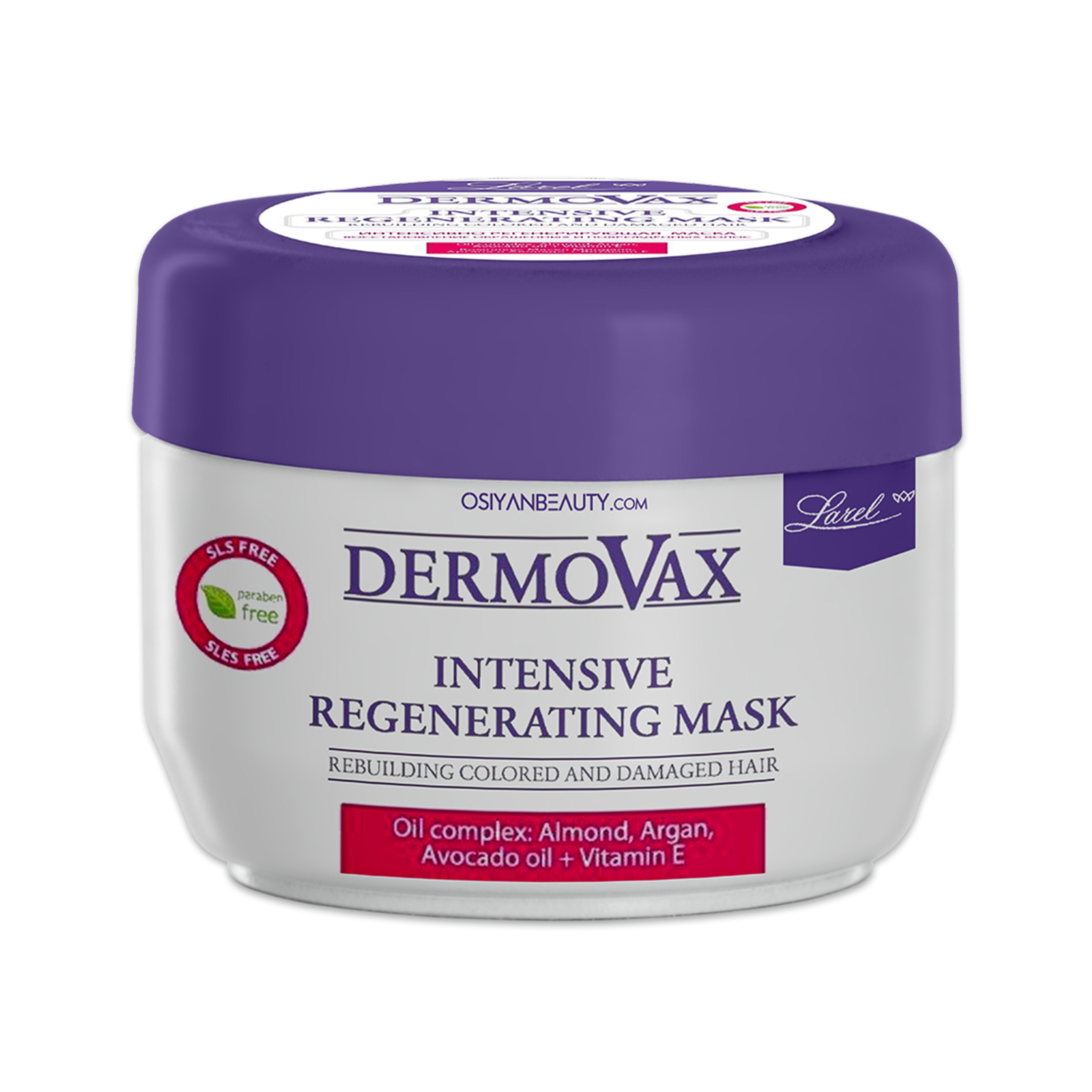 Larel Dermovax Intensive Regenerating Mask Reenerating For Colored And Damaged Hair (300 ml)