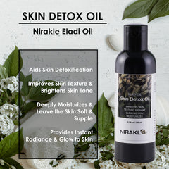 Nirakle Eladi Skin Detox Oil For Radiant Glowing Skin 100ml