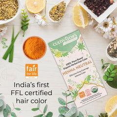Cultivator's Organic Hair Colour | Without Chemical | Henna Neutral - 100g