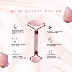 Milagro Beauty Rose Quartz Roller (1 Piece)