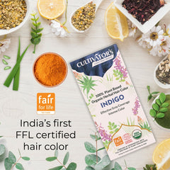 Cultivator's Organic Hair Colour | Without Chemical | Indigo - 100g