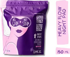 LEMME BE Heavy Flow Night Sanitary Pads (8 Pads)