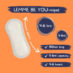 LEMME BE Panty Liners (Box of 10)