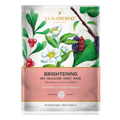 LuxaDerme Brightening - Bio Cellulose Face Sheet Mask