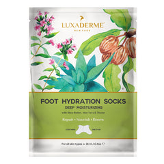 LuxaDerme Deep Moisturizing - Foot Hydration Socks