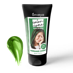 Anveya Colorisma Temporary Hair Color Makeup - Mermaid Green 30ml