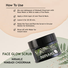 Nirakle Nimbadi Choornam Face Glow Pack For Deep Cleansing & Flawless Blemish Free Skin 20g
