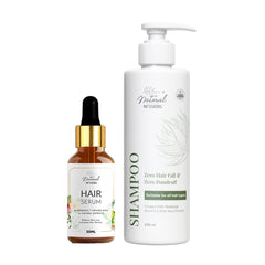 Natural Infusions Hair Care Gift Set (2 Kit - Shampoo & Serum)