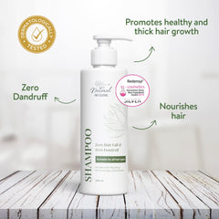 Natural Infusions Hair Shampoo - Zero Hairfall & Zero Dandruff - Infused with Redensyl - 250ml