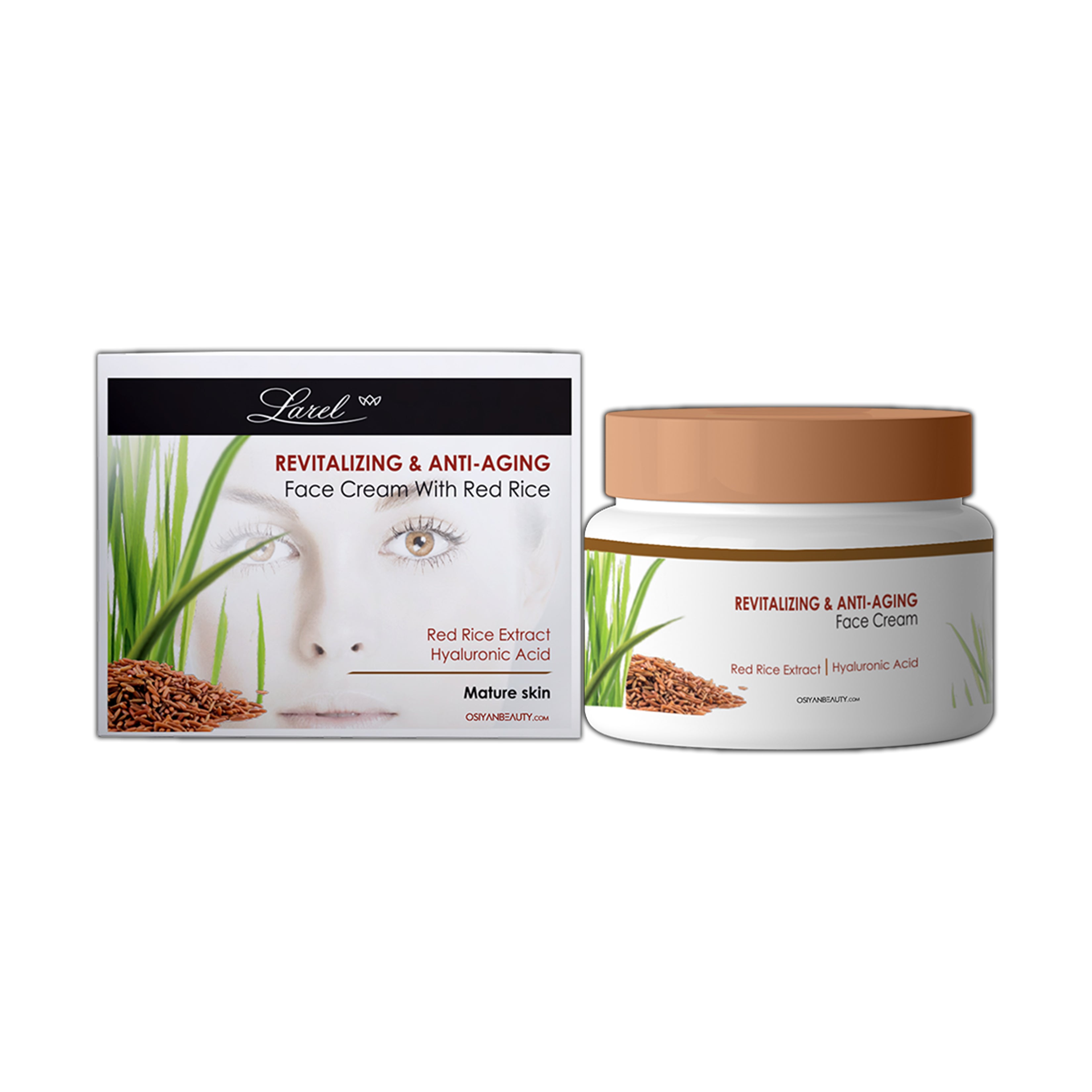 Larel Face Cream Anti Aging With Red Rice (50 ml)