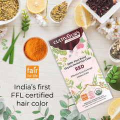 Cultivator's Organic Hair Colour | Without Chemical | Red - 100g