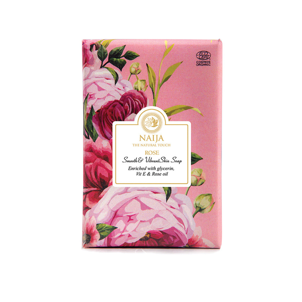 Naija Rose Organic Soap For Smooth And Vibrant Skin Soap 100g