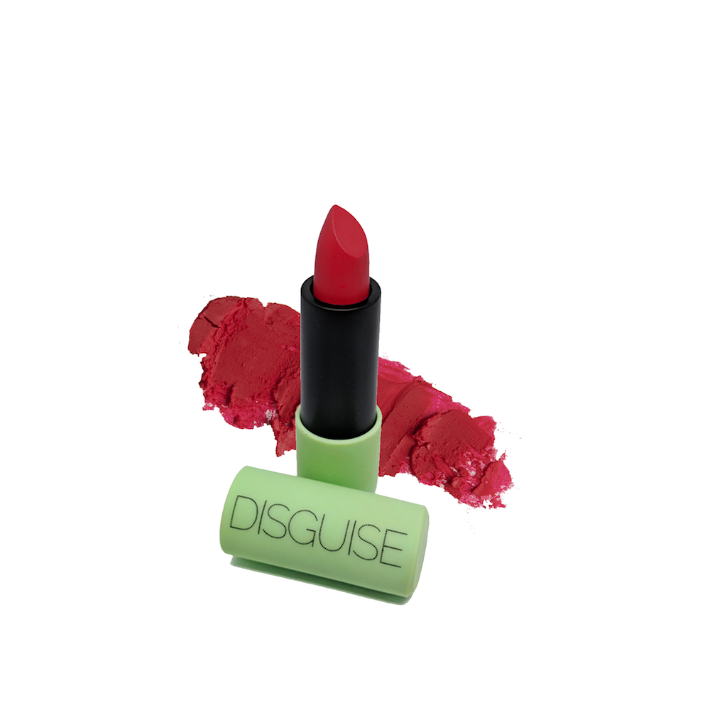 Disguise Cosmetics Ultra-Comfortable Satin Matte Lipstick Red Model 4.2g