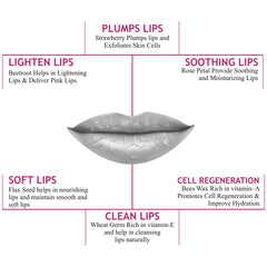 LUXURI Natural Lip Lightener with Beetroot & Rose Petals 25g