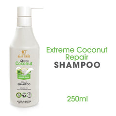 Kehairtherapy KT Professional Extreme Coconut Repair Shampoo For Intense Rapair (250 ml)