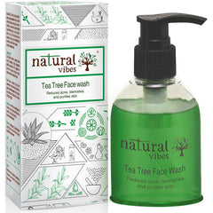 Natural Vibes Ayurvedic Tea Tree Face Wash 150 ml