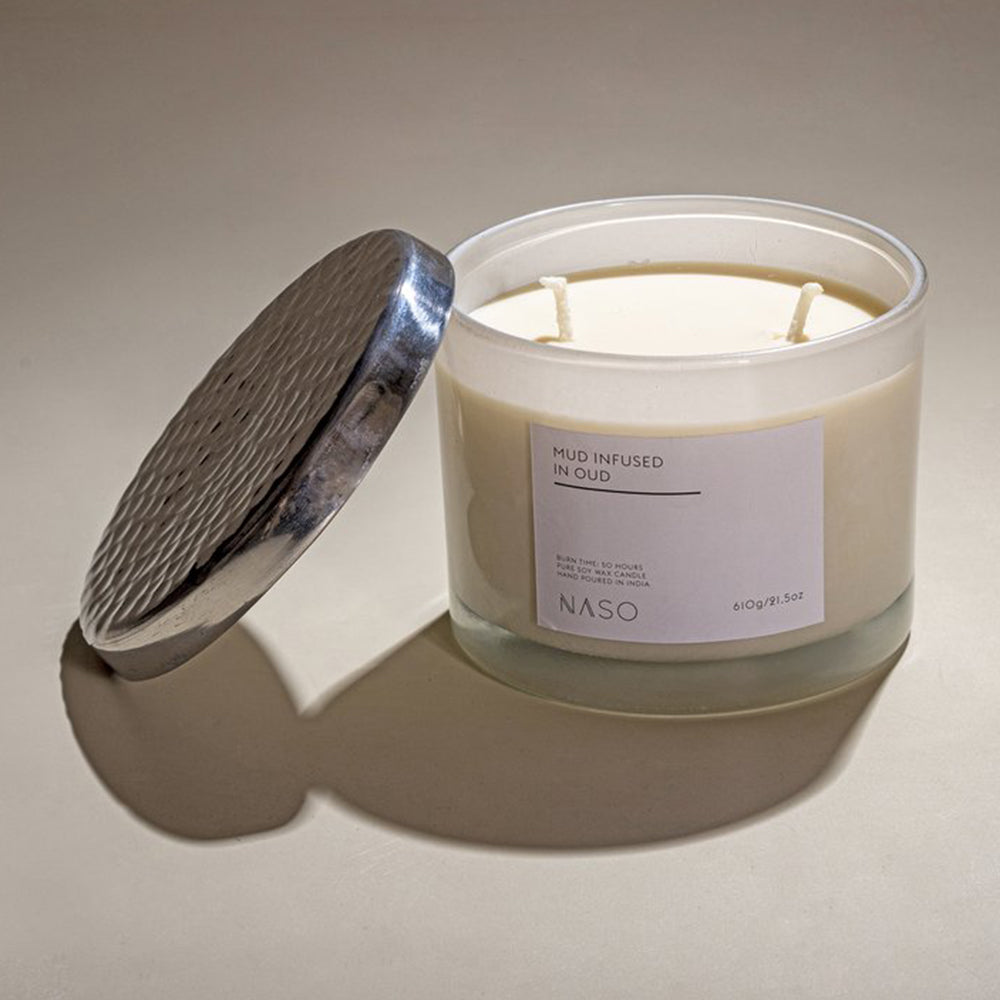 Naso Profumi Mud infused in Oud (Candle) 610g