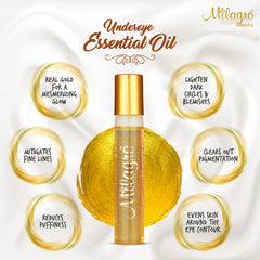Milagro Beauty Undereye Essential Oil infused with 24k Gold 10ml