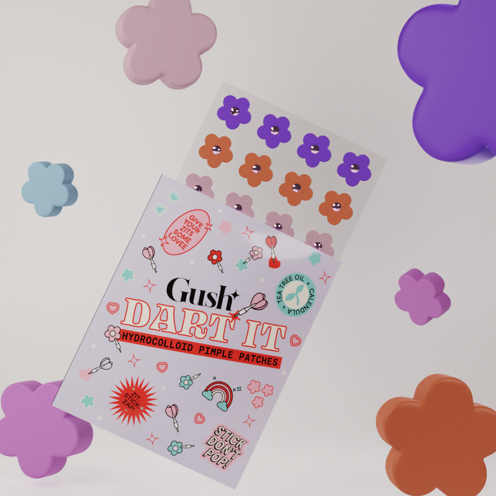 Gush Beauty Dart It- Flower darts anti-acne hydrocolloid pimple patches 0.3g