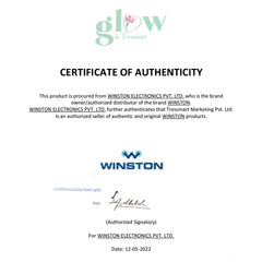 WINSTON Hair Curling Wand Women Professional Hair Curler Adjustable Temperature Control (19-32mm Grey)